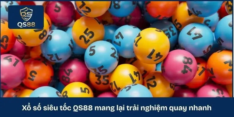 Xổ số siêu tốc QS88 mang lại trải nghiệm quay nhanh